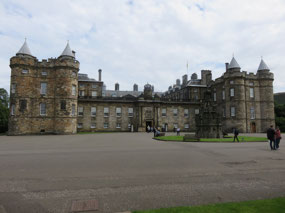 Palace of Holyroohouse Queen's Scottish residence