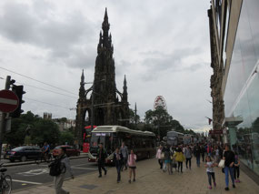 Victorian Gothic Scott Monument of scottish author