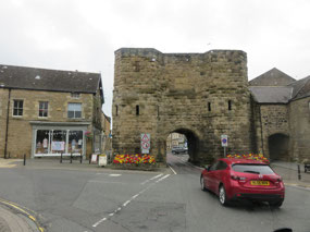 Arched entry to Alnwick