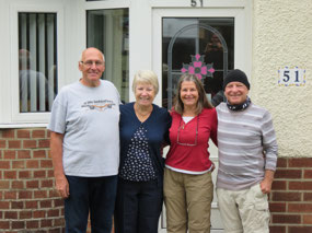 Sad saying goodbye to good friends