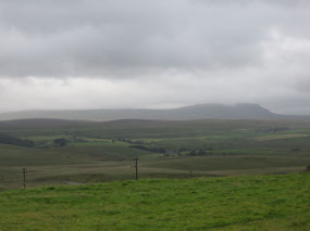 Views of Pen-y-Ghent Peak in the Dales