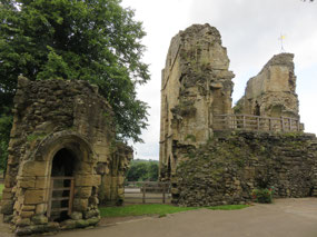 One view of Knaresborough Castle