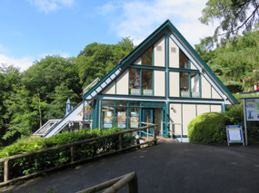 Arrive at Treetop Visitor Centre on summit