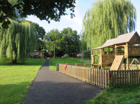 Kids playground at Kelvedon Hatch