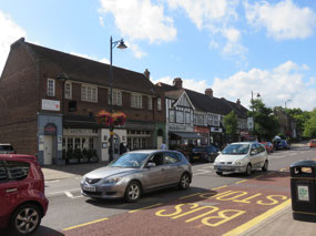 Margo & Fred's local Chislehurst village