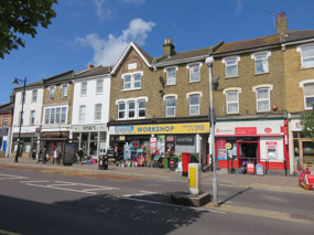 Other side of road in Chislehurst
