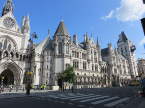 The Royal Court of Justice in Fleet