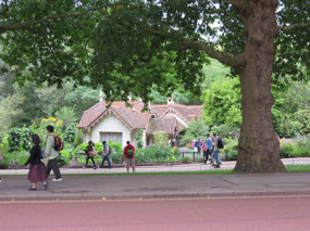 Duck Island Cottage at St James Park