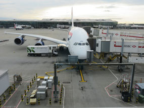 Travelling on A380 to Singapore