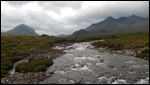 The River coming  out of the Red Cuillens