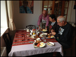 Breakfast with John serving