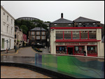 The Oban Distillery and McCaig's Tower