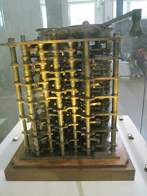 Babbage's Difference Engine No. 1 from 1832