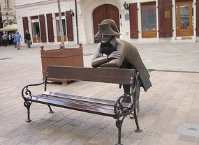 Street art in Bratislava - Napoleon!