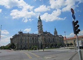 Gyor Rathaus or Town Hall