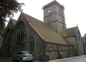 The Town Church, dedicated to St. Helier