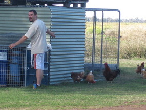 Preping the Gate For Painting