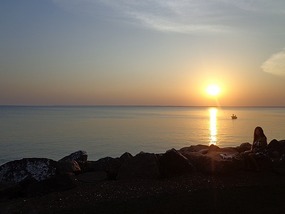 Deckchair Sunset