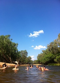 Swimming In Katherine River