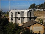 - there is always a house under construction