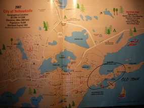 01.2 - City Map showing Old Town on peninsula