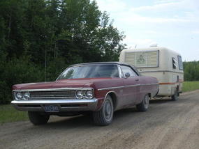 40 - parked by the side of the road