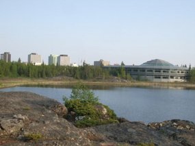 29 - from across a part of Frame Lake