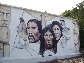 19 - the best known of the murals