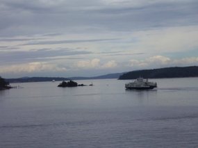 on the Queen of Vancouver Island