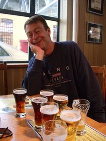 51 - trying some beers at Granville Island Brewery