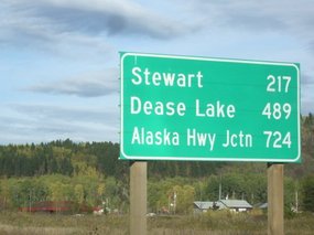 to the Alaska Highway