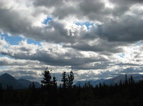 - something you can't see on a cloudless day