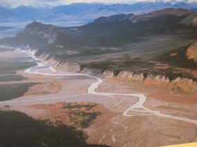 - huge glacial fields