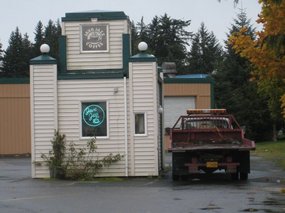 - the omnipresent coffee shack