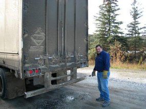 - encouraging words from Edmonton trucker
