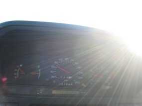 - full tank, cruising at 70 km per hr.