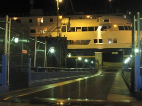 - leaving Juneau at 01:00 on MV Malispina