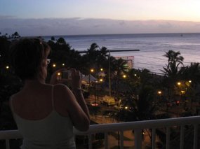 - view towards Waikiki Beach