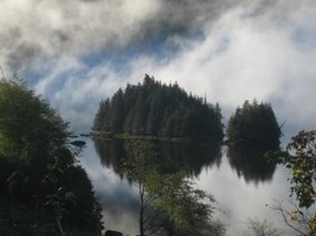 - the islands just outside of Prince George