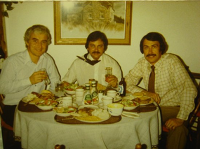 - Ed, Wilf and "lobo"  (circa 1982)