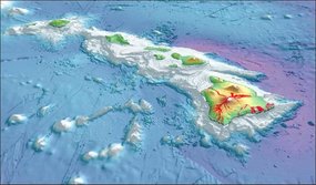 - lava flow on Big Island in recent years