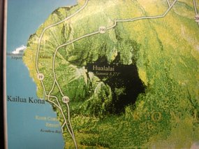 62-- located between the sea and Hualalai Volcano