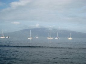 - the Kealaikahiki Channel to our right