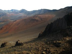 - the breathtaking beauty of Haleakala crater