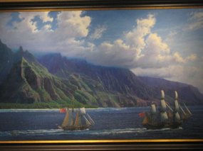 - posters of the famous Na Pali coast