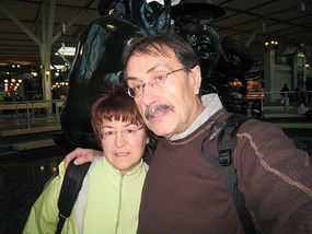 - at the airport in Vancouver
