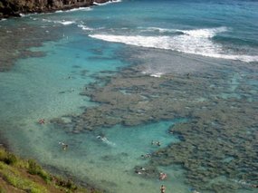 10-- sheltered from the Pacific Ocean