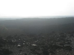 - nothing but igeneous rock