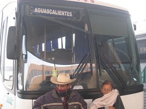 - on the way to Aguascalientes