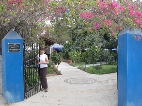 - Entrance to "paradise"